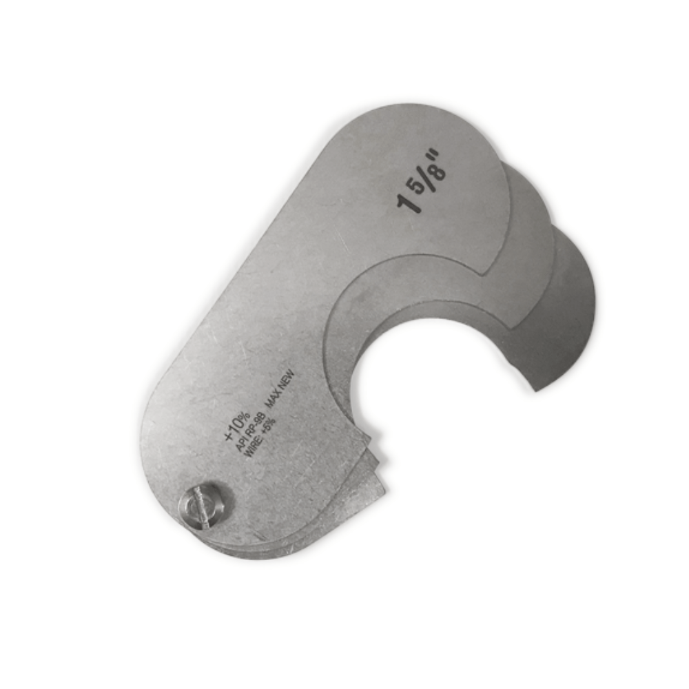S/S WIRE ROPE SHEAVE GAUGE